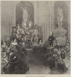 Banquet des maires à Mansion House - Felix Regamey