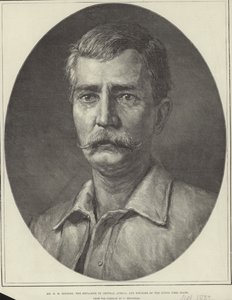 Henry Morton Stanley (gravure) - Felix Stone (after) Moscheles