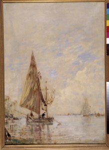 Pêcheurs dans un bateau