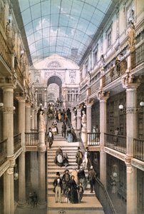 Le Passage Pommeraye à Nantes, c.1843
