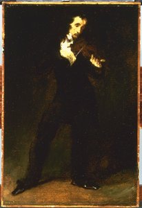 Paganini - Ferdinand Victor Eugene Delacroix