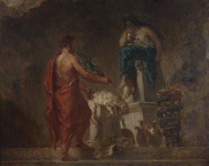 Lycurgue consultant la Pythie