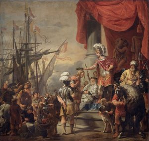 Énée à la cour de Latinus