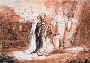 Un ange du Seigneur apparut à la femme de Manoah