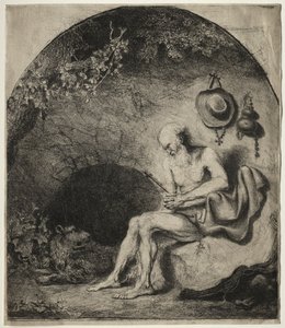 Saint Jérôme en pénitence, 1644