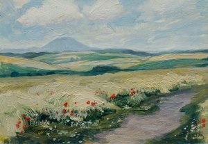 Podřipsko (de la collection "16 vues de paysages tchèques 