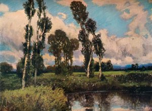 Les Peupliers, vers 1910