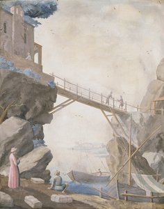 Panneau de scagliola - Ferdinand Enrico Hugford