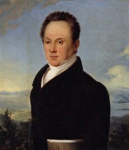 Portrait de Janos von Szallopek - Ferdinand Georg Waldmüller
