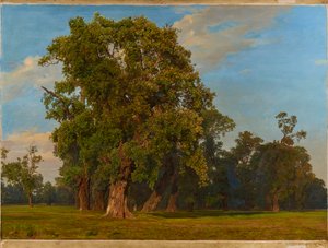 Grande paysage du Prater - Ferdinand Georg Waldmuller