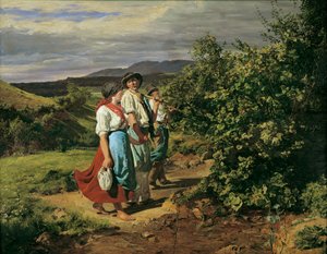 Retour du travail (Les amoureux au carrefour)