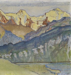 Eiger, Mönch et Jungfrau vus de Beatenberg