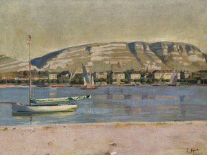 Port de Genève et le Salève - Ferdinand Hodler