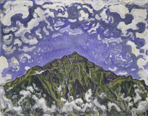 Mont Niesen vu de Heustrich, 1910