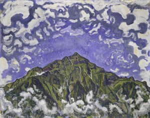 Mont Niesen vu de Heustrich, 1910
