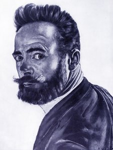 Autoportrait, 1891 - Ferdinand Hodler
