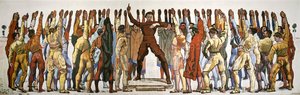 Unanimité (Le serment). Deuxième version par Hodler, Ferdinand (1853-1918)
