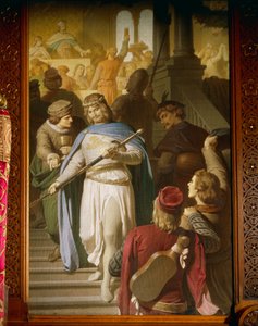 Les meilleurs poètes et ménestrels se réunissent à Wartburg et sont récompensés par le landgrave Hermann pour des réalisations particulièrement fines