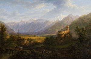 La vallée de Glurns avec l