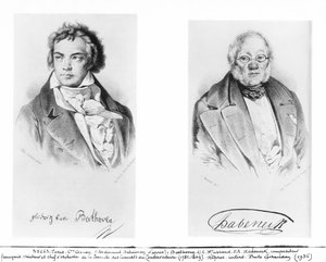 Ludwig van Beethoven (1770-1827) et François-Antoine Habeneck (1781-1849)