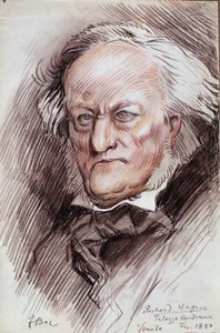 Portrait de Richard Wagner