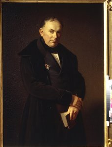 Portrait du poète Vasily Andreyevich Zhukovsky
