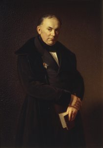 Portrait du poète Vasily Zhukovsky 1783-1852, 1844