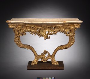 Console, vers 1765