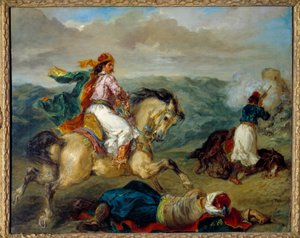 Un épisode de la guerre en Grèce - Ferdinand Victor Eugene Delacroix