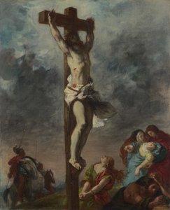 Christ en croix, 1853 - Ferdinand Victor Eugene Delacroix