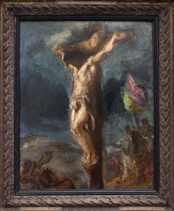 Crucifixion. Peinture d