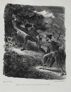 Illustrations pour Faust : Faust et Méphistophélès dans les montagnes du Harz