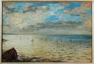 La mer vu des hauteurs de Dieppe - the sea seen
from Dieppe … - Ferdinand Victor Eugene Delacroix