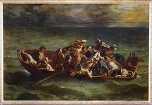 Le Naufrage de Don Juan - The Shipwreck of Don Juan. Salon de 1841 ... - Ferdinand Victor Eugene Delacroix