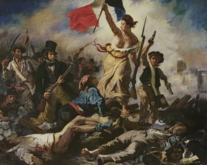 La Liberté guidant le peuple, 28 juillet 1830, vers 1830-31