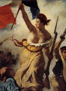 La Liberté guidant le peuple (détail)