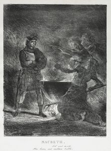 Macbeth consultant les sorcières, 1825
