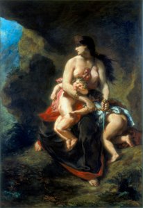 Médée, 1862 - Ferdinand Victor Eugene Delacroix