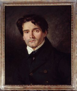 Portrait du peintre Louis Riesener - Ferdinand Victor Eugene Delacroix