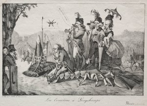 Les écrevisses de Longchamps, 1822