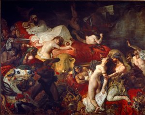 La mort de Sardanapale - Ferdinand Victor Eugene Delacroix
