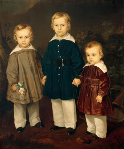 F. v. Rayski, Les trois fils du baron von Bechtolsheim