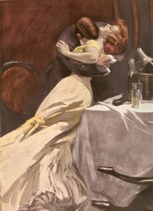 Pas trop fougueux ! Votre passion peut tout ruiner, sauf ma robe - Ferdinand von Reznicek