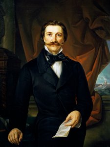 Comte Carlo Coronini par Ferdinando Bassi (1819-1883) - Ferdinando Bassi