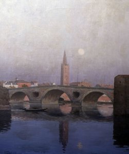 Le Pont Neuf à Toulouse, début du 20e siècle