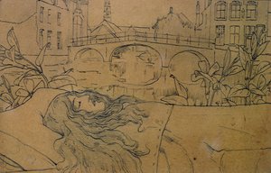 Bruges, La Mort - Fernand Khnopff
