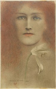 Diffidence - Fernand Khnopff