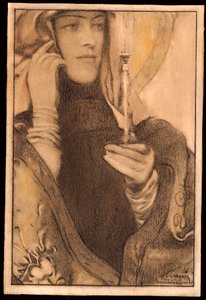 Encens, 1917 - Fernand Khnopff