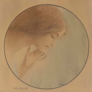 Mélisande, 1907 - Fernand Khnopff