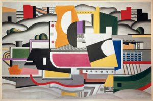Das Dampfschiff von Fernand Leger